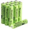 NiMH Rechargeable AAA Battery Pack of 12, 600mAh 1.2v Pre
