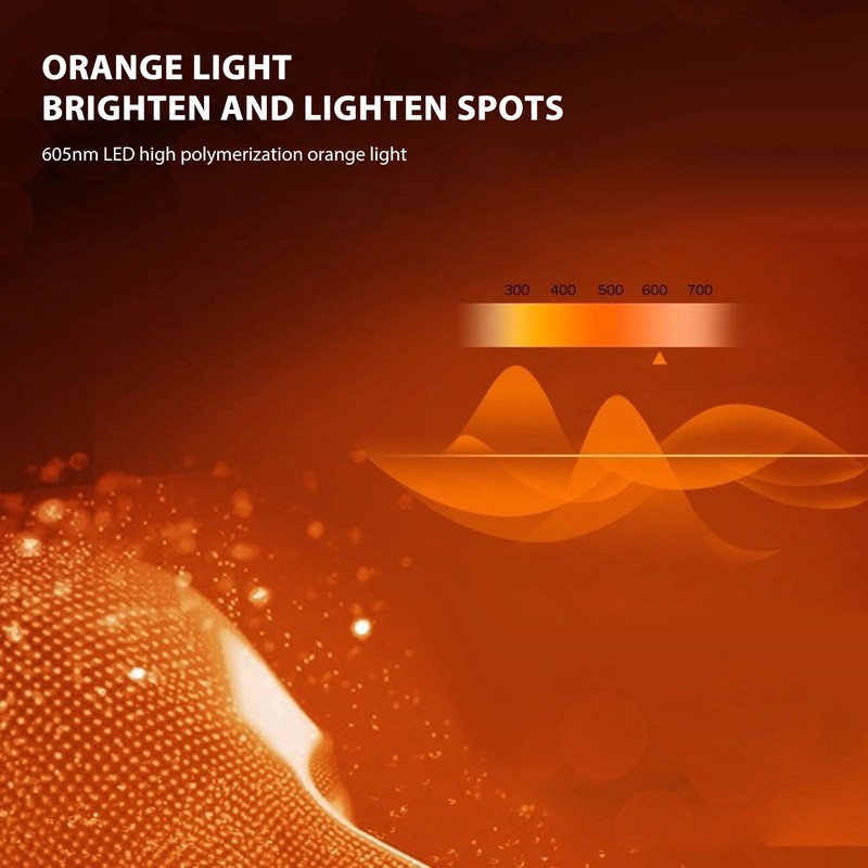 LED Photon Light Skin Rejuvenation Machine Red Blue Orange Light