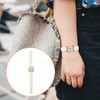 Gatuida 2pcs Stylish Wrist Watch for Women Casual Design Imitation