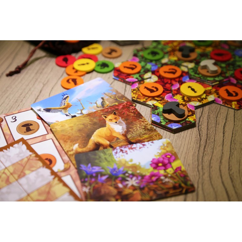 FALL Board Game in Italian and English Little Rocket Games