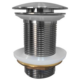 DUNE 188729 MATT SILVER Válvula Clic Clac Color Plata