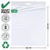 Ziplock Bags 16 x 22 cm Pack of 100 Reusable
