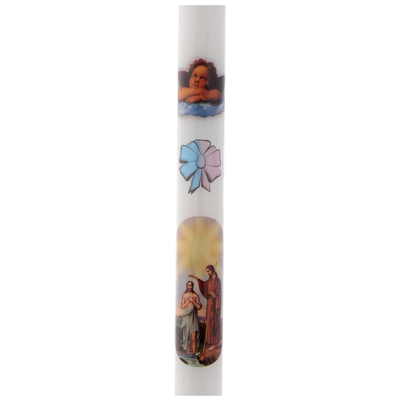Holyart Candele, ceri, ceretti: Candela rito del Battesimo