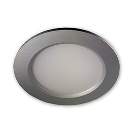 LED Recessed Bathroom Spotlight Silver 10 W 230 V IP44 Bathroom Lamp Adjustable by Switch 3 Light Colours Warm Cold Neutral White Also Suitable for Covered Outdoor Lighting