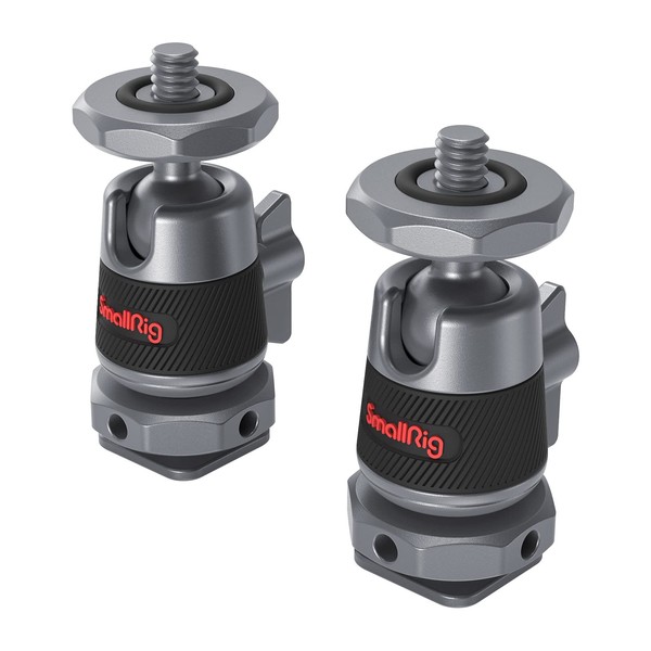 SmallRig Mini Ball Head (2 Pack) with 1/4" Screw and
