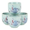 Japanese Crane Porcelain Tea Set 20 fl oz Teapot with