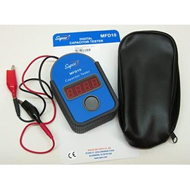 MFD10 Digital Capacitor Tester Meter .01-10000 mfd's Replacement for Supco Sealed Unit Parts