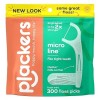 300 CT Plackers Micro Mint Dental Floss Tooth Picks Plastic