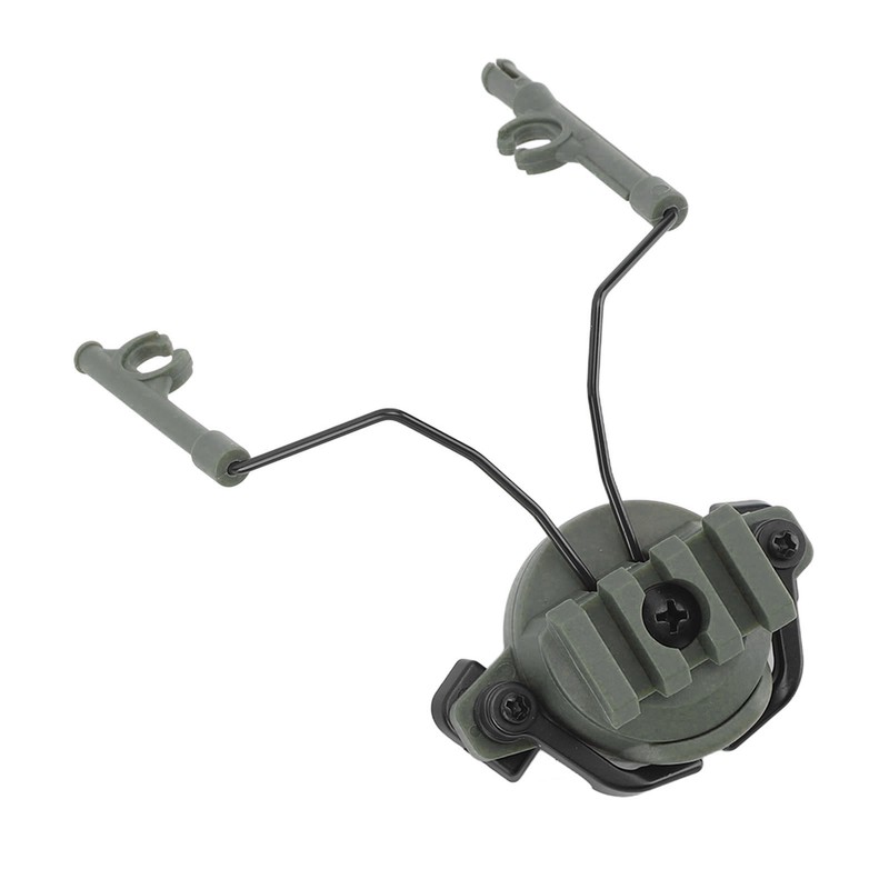 2Pcs Suspension Headset Bracket Helmet 19‑21mm Rail Adapter Rotatable Headphones
