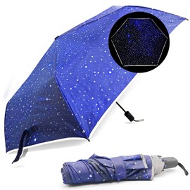 RoserRose Children's Reflective, Waterproof Umbrellas, Ultralight, Children's Umbrella with Safety Reflectors, Ventilated Windproof, Children's Umbrella
