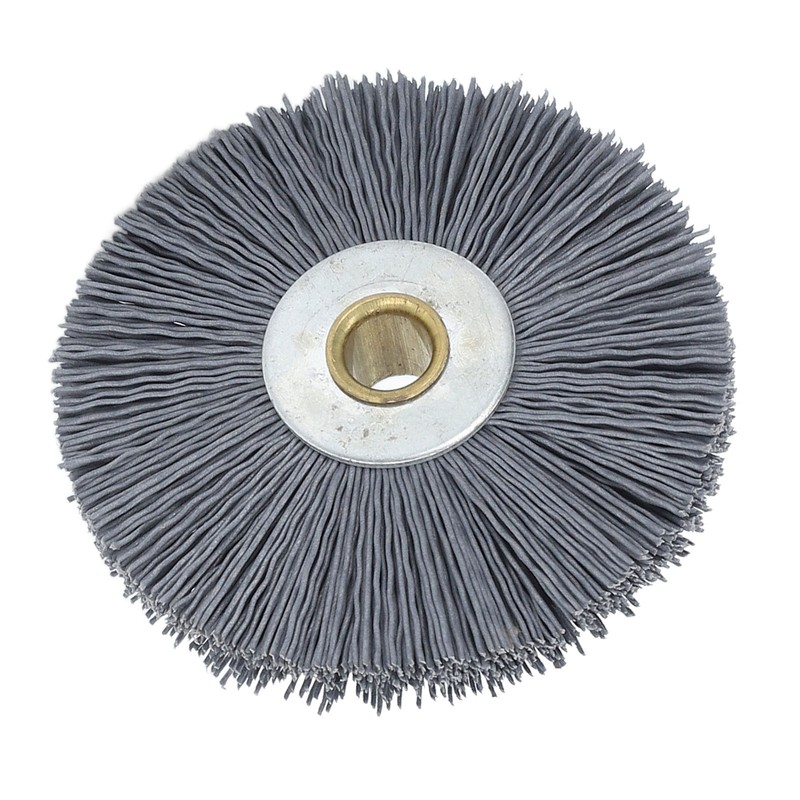 Key Machine Deburring Brush Nylon Bristles Burr Removal Cleaning Tool
