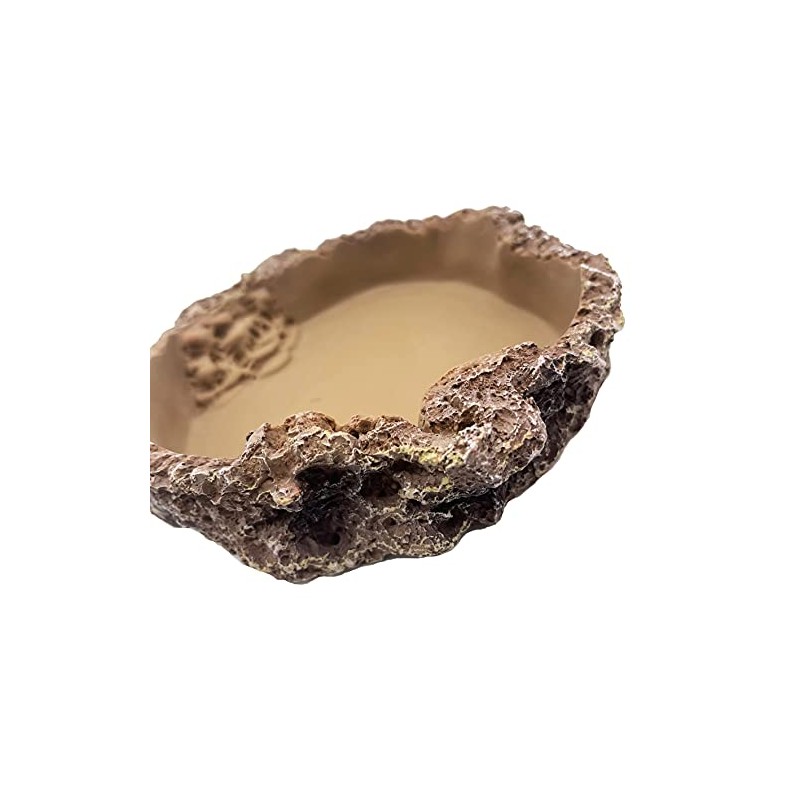 Mascot Pets Large 19cm Reptile Dish Feed Feeding Water Bowl
