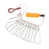 Live Fish Lock with Foam Float Stick Steel Wire Fishing
