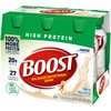 BOOST High Protein Nutritional Drink (Vanilla, 6 count (Pack of