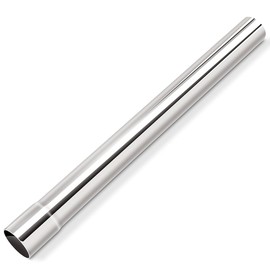 5 Inch DIY Stainless Steel Exhaust Muffler Straight Pipe, Tailpipe 5"ID to 5"OD Exhaust Extension Tube Tailpipe 30" Length Universal Fitment - 1PCS