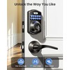 Veise Keyless Entry Door Lock with 2 Lever Handles -