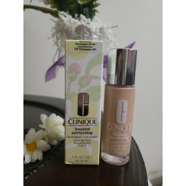 Clinique beyond perfecting foundation + concealer 1.0 oz CN 10 #02 Alabaster NIB