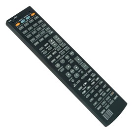 ROLLGAN RAV472 ZA23820 Replacement Remote Control for Yamaha AV Receiver RAV501 ZF26990, RAV505 ZF27030, RAV506 ZF27040, RAV507 ZF27050, HTR-6066, RX-A730 RX-V6 75, TSR-6750, RX-A830, TSR-6750WA