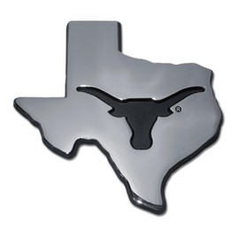 Elektroplate University of Texas (TX Shape Debossed) Emblem