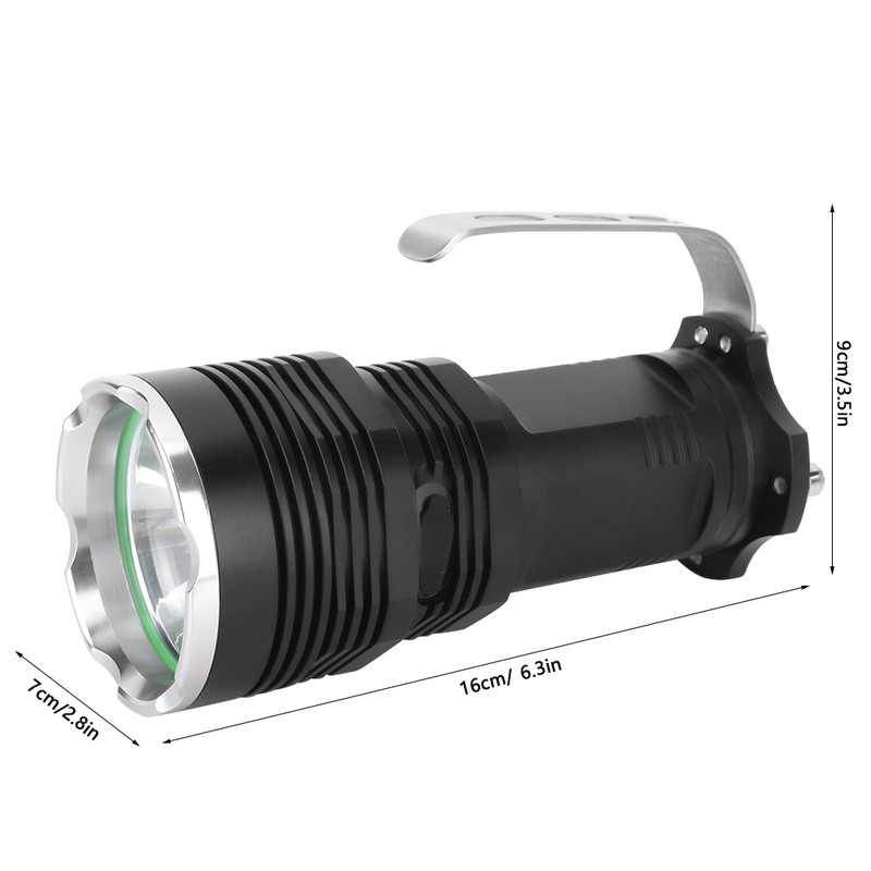 Outdoor High Power Highlight LED Flashlight Holding Lamp Waterproof for