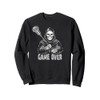 Lacrosse Grim Reaper - Funny Scary Skull Game Over Lax