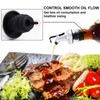 YEBODA 8oz Clear Glass Olive Oil Dispenser Bottles, and Vinegar