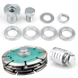 Adaptador de Amoladora Angular, M14 Máquina Ranuradora Cambio Rápido de Rosca a Ranuradora, Adaptador de Amoladora de Taladro, Cabezal de Conversión Accesorio de Herramienta para Amoladora