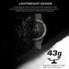 Outdoor Sports Watch Carbon Fiber Case Water Resistant Multifunctional Wristwatch