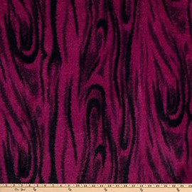 Shannon Minky Luxe Cuddle Seal Milky Way Claret, Fabric by The Yard