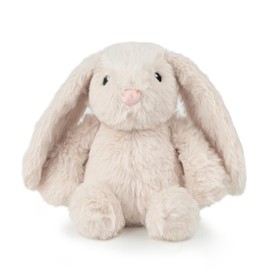 Best Pet Supplies Interactive Squeaky Dog Chew Toy, Ideal Dog Toys for Chewers, Small, Medium & Large Dogs, and Fetch Lovers - Bunny (Beige), Small