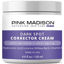 Crema correctora antienvejecimiento para manchas oscuras en rostro y cuerpo Fabricada en EE. UU. Eliminador de manchas de la edad que nutre la piel
