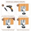 Celuisiva Heavy Duty Leveling Feet, 4 Pack Adjustable Furniture Levelers