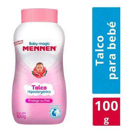 Talco para Bebés Mennen Baby Magic Rosa 100g