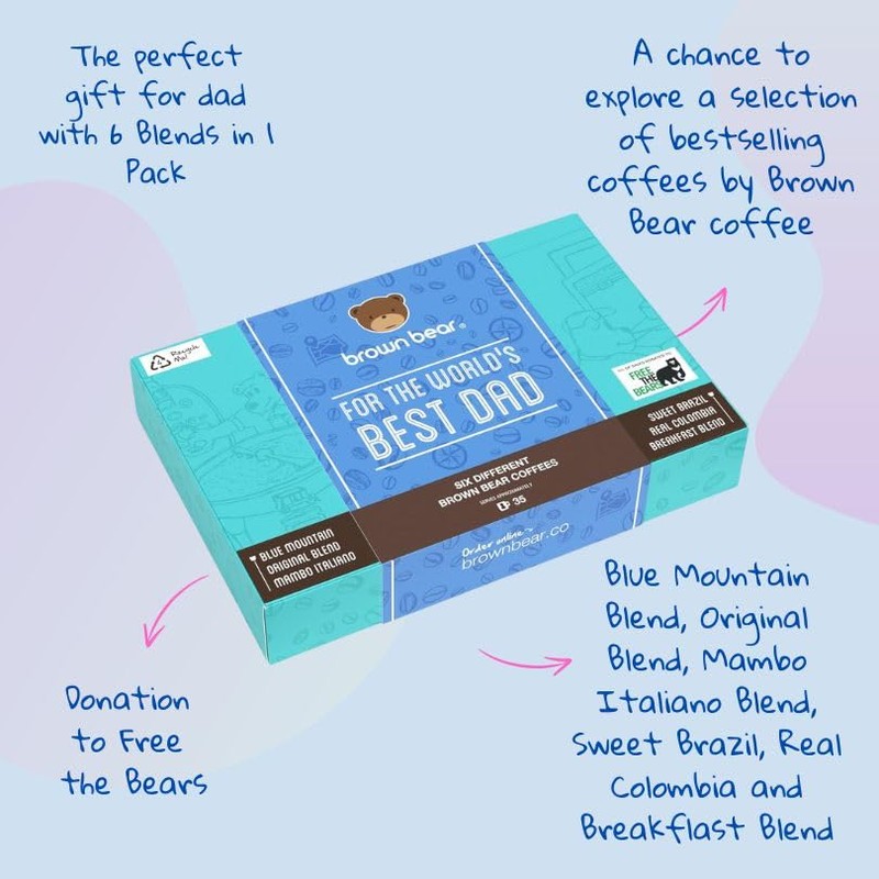 Best Dad Coffee Beans Gift - For The World's Best