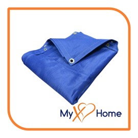 MyXOHome 7' X 16' Heavy Duty Blue Sunshade / Shade / Screen / Awning by MyXOHome