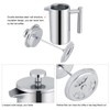 350ML Double Wall Stainless Steel Coffee Maker French Press Tea