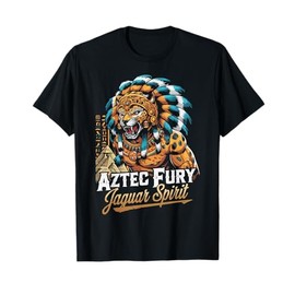 Aztec Jaguar Warrior Aztec Culture Mayan Indigenous T-Shirt