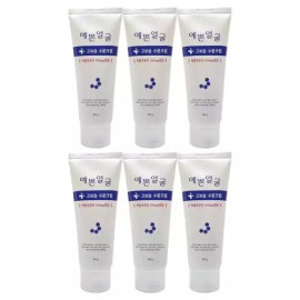 Wellbeing Health 웰빙헬스 예쁜얼굴 고보습 수분크림 90ml 6개 / 써클 Wellbeing Health Pretty Face High Moisture Cream 90ml 6 pcs / Circle