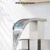 gotonovo Waterfall 4 Inch Centerset Bathroom Sink Faucet 2 Handle