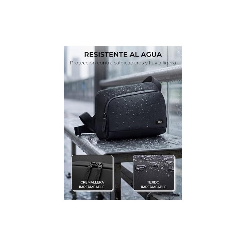 Bandolera Impermeable con USB y Antirrobo Juluc JLBA01 – Compacta