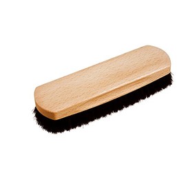 Redecker Shoe Shine Brush, Beech 19 cm, dark