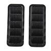 Air Vent Relief Grille,2pcs Back Panel Air Vent Relief Grille