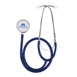 Mobiclinic®, Professional Stethoscope, European Brand, Medical Stethoscope, For Medical and Nursing Use, Lightweight and Precise Stethoscope, Navy Blue