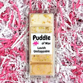 Puddle of Wax - Lavish Soy Wax Melt Snap Bar - 50g - Laundry Scent - Vegan Friendly - Made in the UK