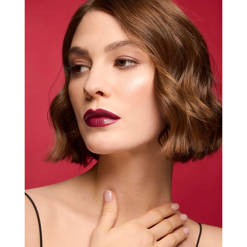 Deborah Milano Red Lipstick No.8 Hibiscus Desire Full and Shiny