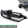 GRAND ORANGE Front Bumper Upper Grille Assembly Compatible with 2020
