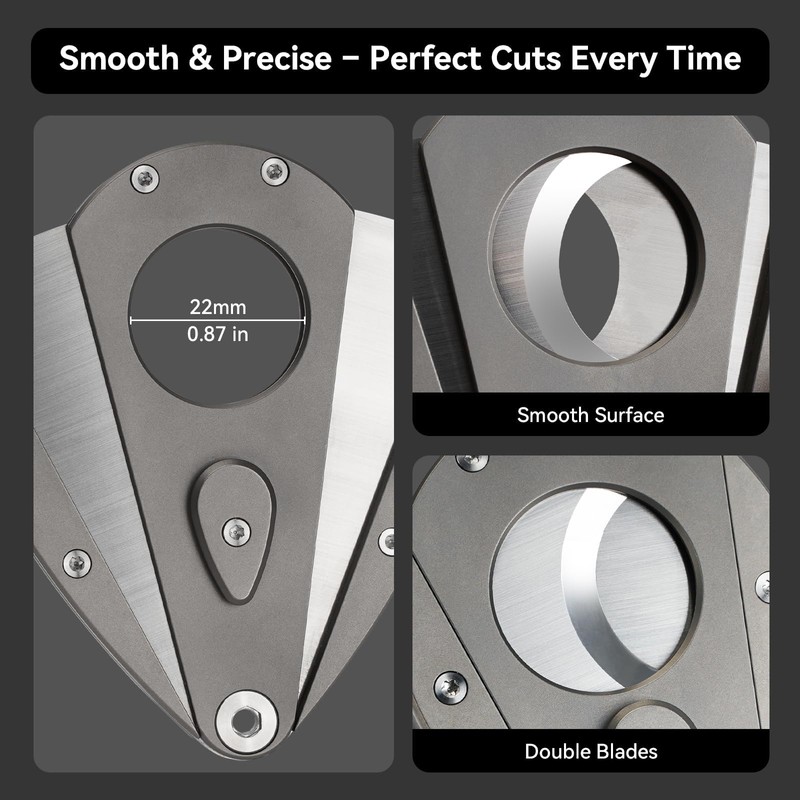 Titan Cutter, Heavy Duty Double V Guillotine Cutter for Precise