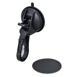 セイワ 吸盤フックM BK/吸盤取付 W753