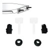 Juego De Tornillos Para Asiento Wc Pm96 Cabeza Cuadrada