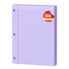Purple Loose Leaf Paper 100 Sheets Colored Filler Paper 8